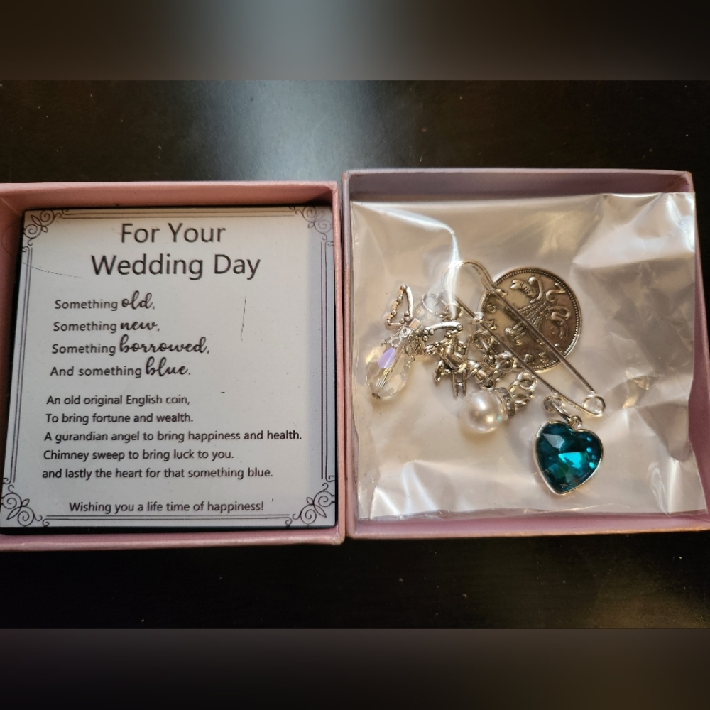 Wedding Day Something old or something knew something borrowed something blue